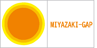 MIYAZAKI-GAPロゴ