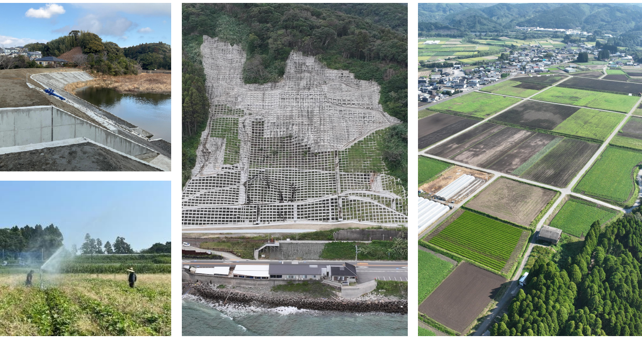 進む農山村整備