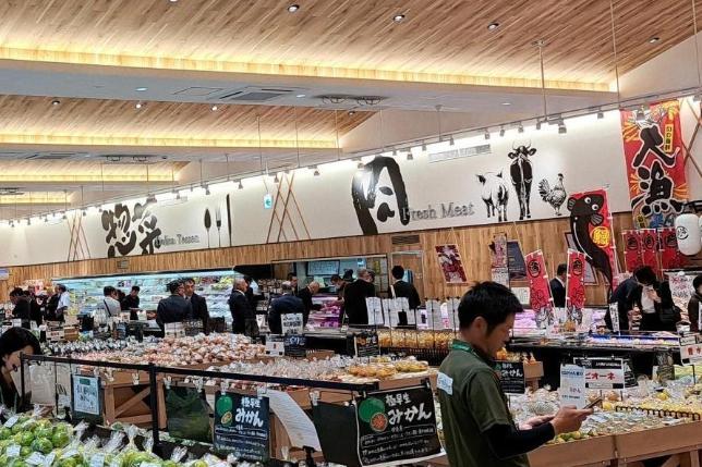 店内の風景