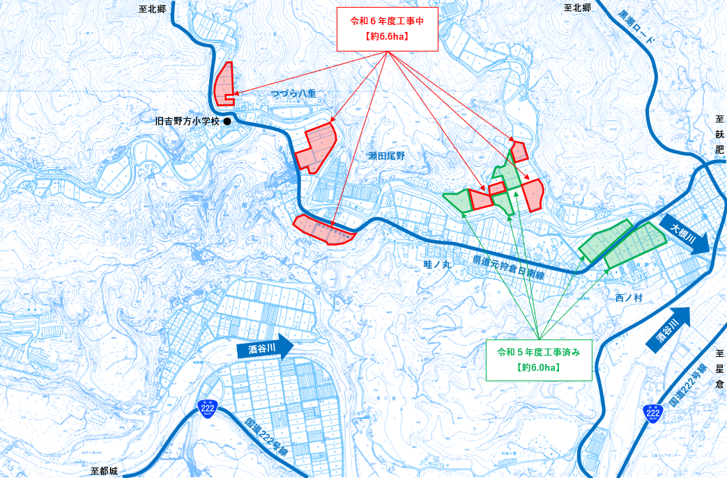 フォアス工事位置図