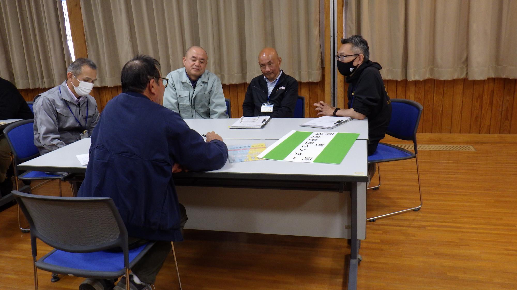 交流会の様子１