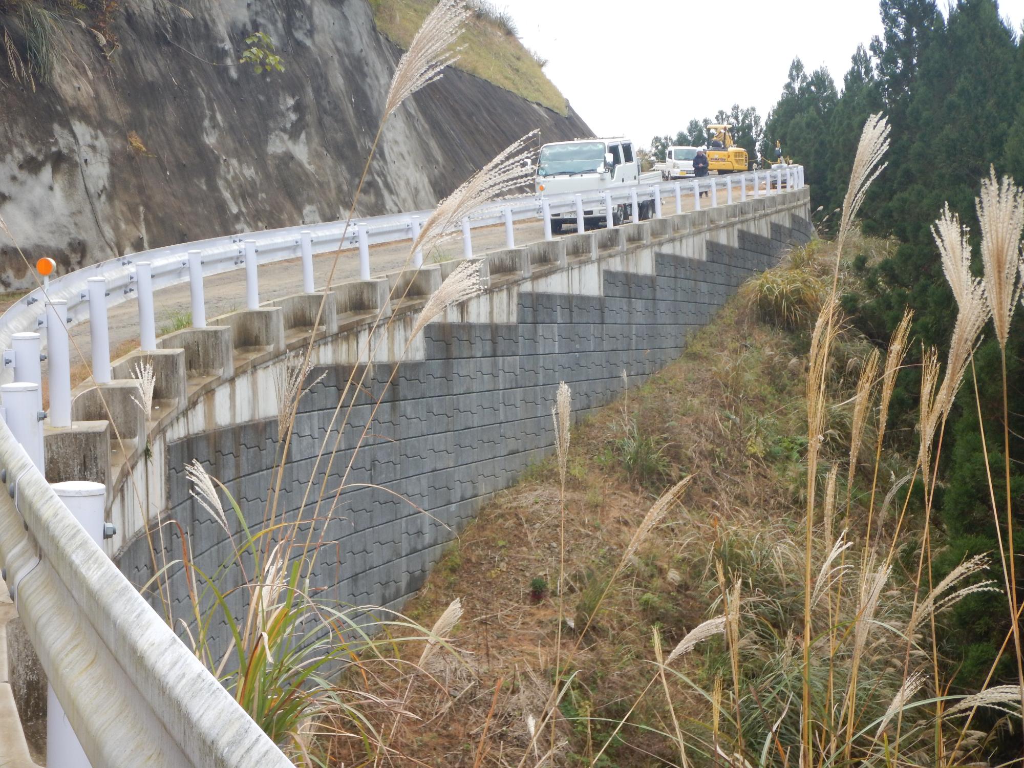 西米良の路網現場
