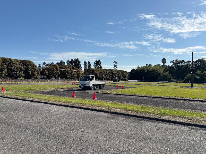 乗車研修の様子