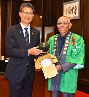 黒皮かぼちゃ生産者