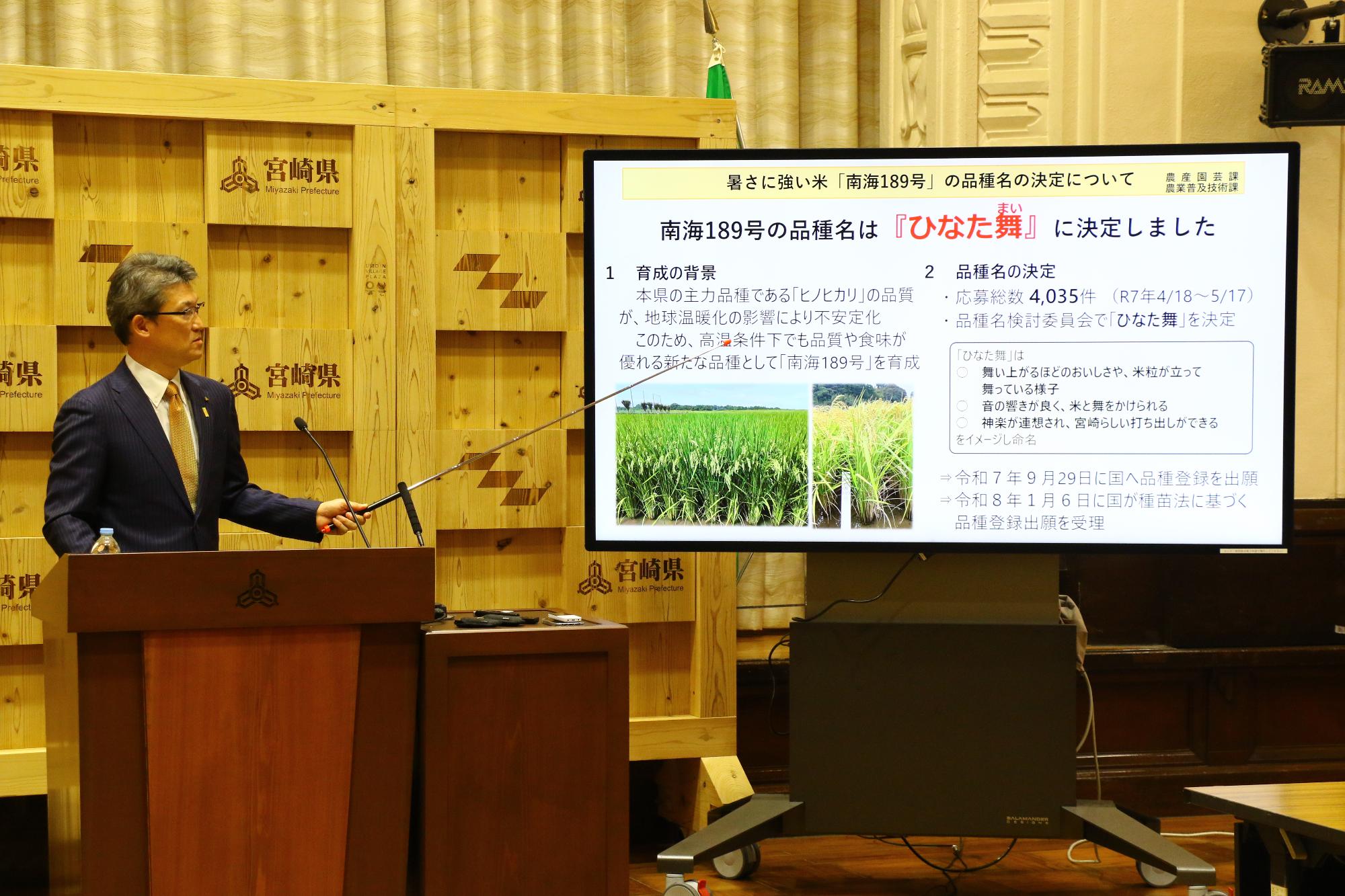 「ひなた舞」決定の概要説明