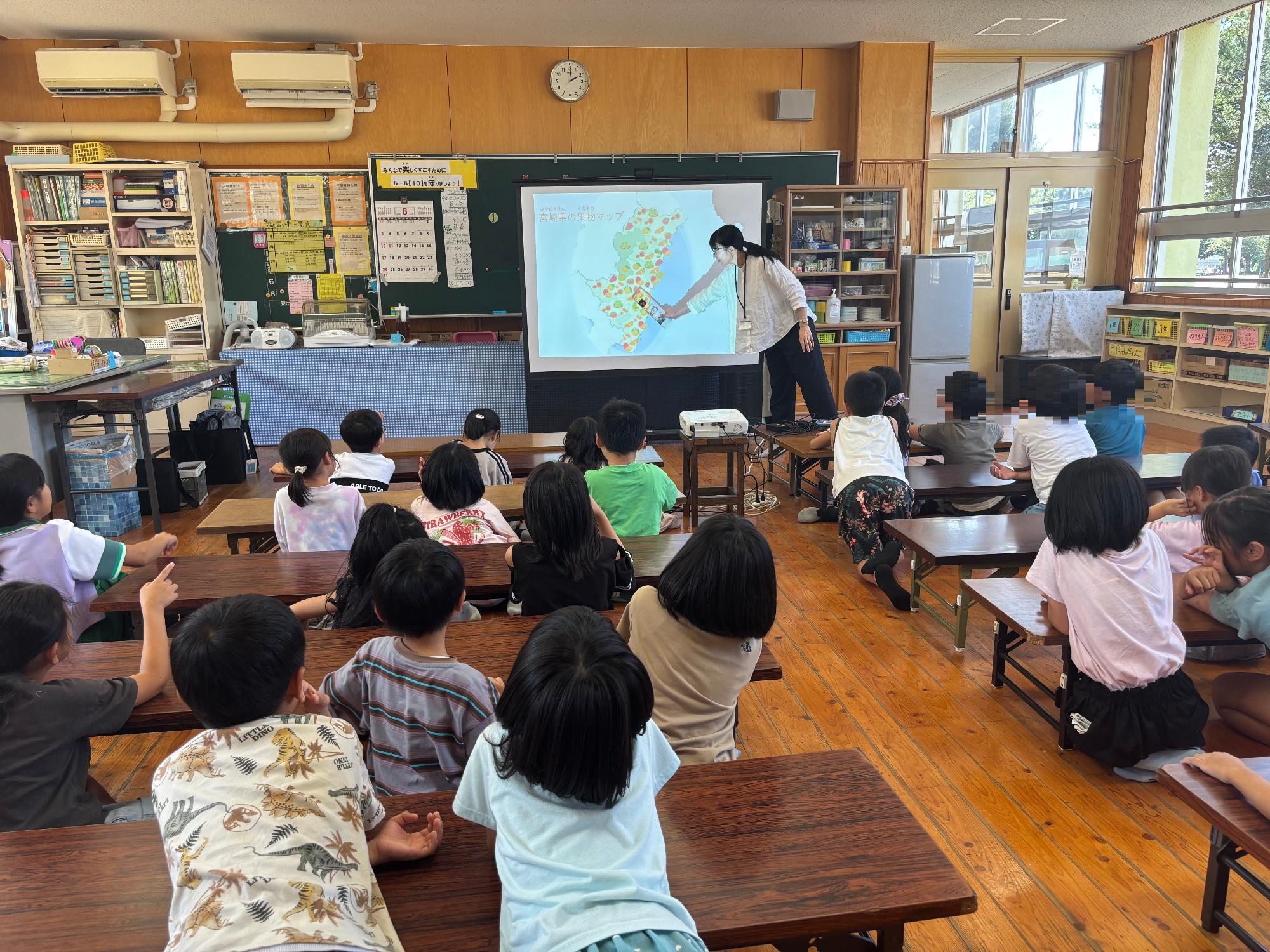 果樹の紹介（久松技師）